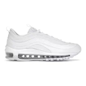 Nike Kid's Air Max 97 Casual Shoes - White / Metallic Silver