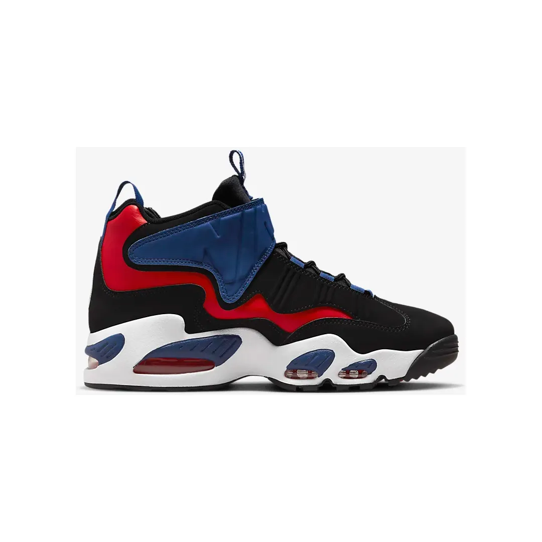 Nike Men's Air Griffy Max 1 Shoes - Black / University Red / Deep Royal Blue