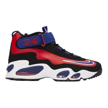 Nike Men's Air Griffy Max 1 Shoes - Black / University Red / Deep Royal Blue