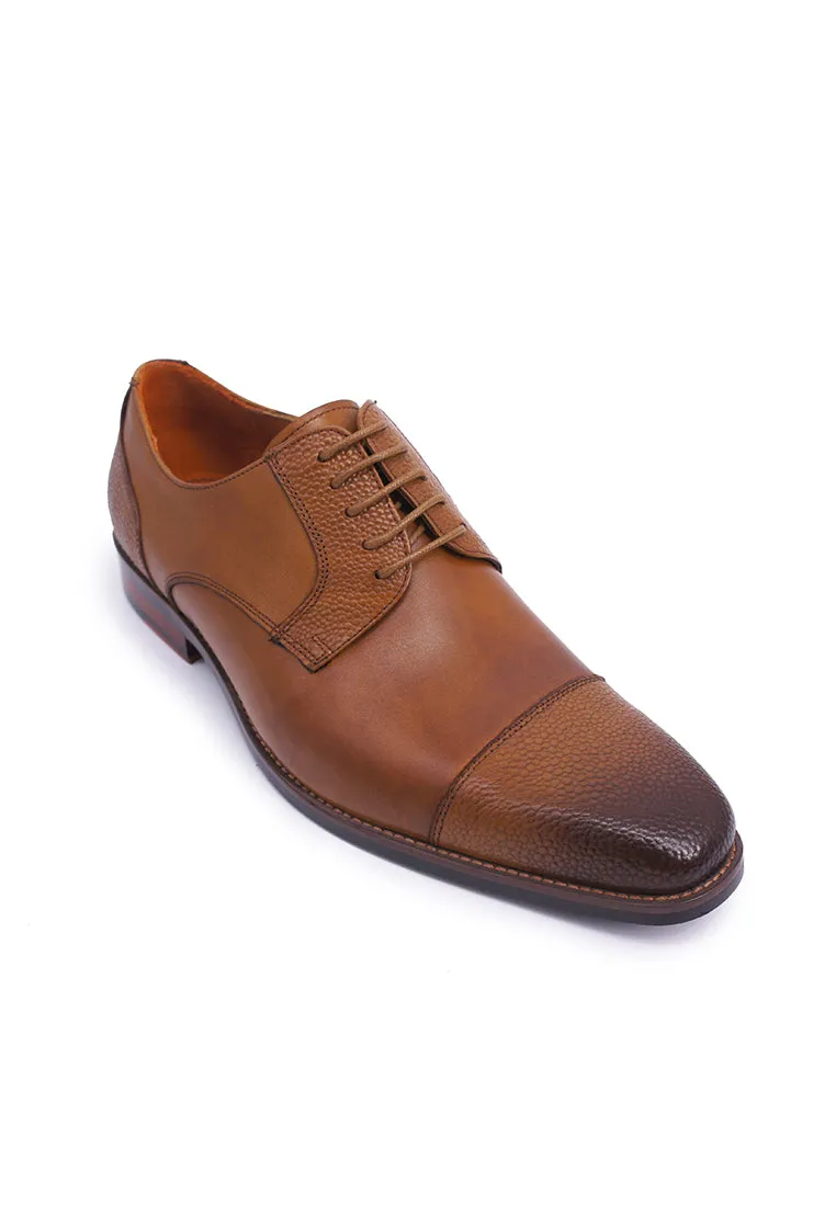 Simon Carter Lace-up Derbies - Tan