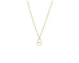 Small Kingston Bit Charm Necklace | Gold