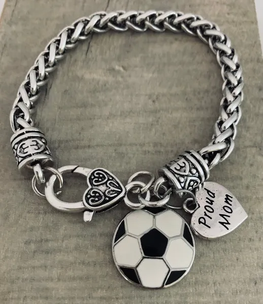 Soccer Mom Charm Bracelet