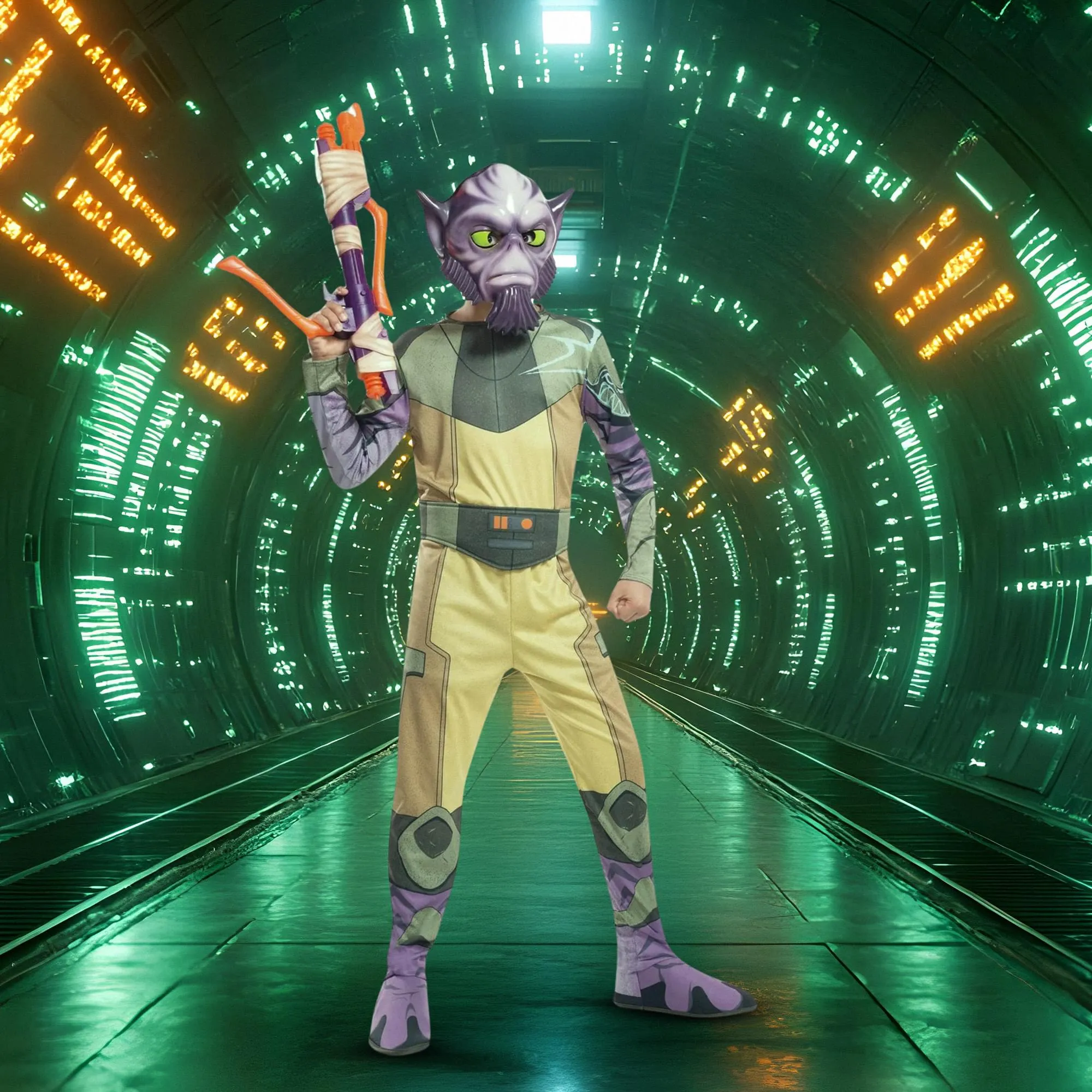 Star Wars Rebels Zeb Costume Rifle Adult One Size