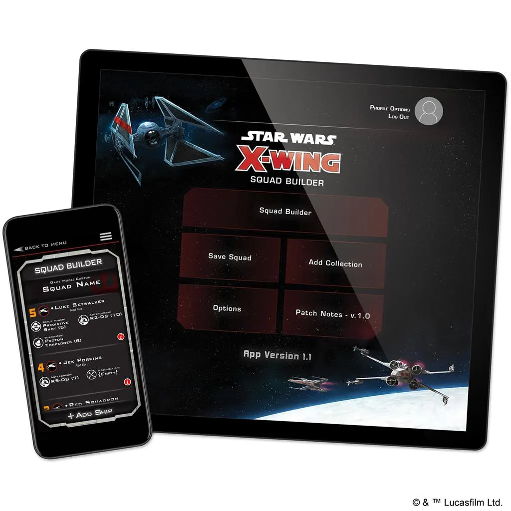 STAR WARS X-WING SECOND EDITION CORE SET