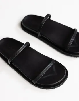 Takumi Sandals (Black) - By Billini