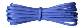 Thick Royal Blue waxed cotton boot laces 4.5 mm