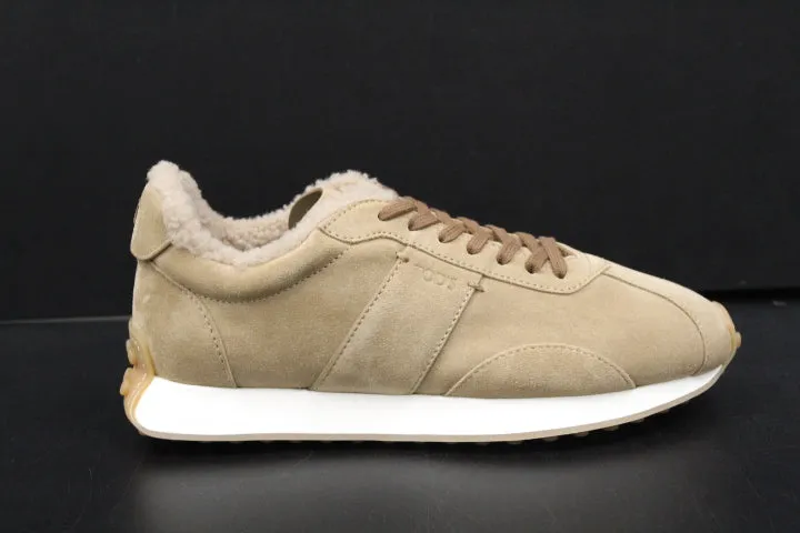 TOD'S SUEDE T VINTAGE SNEAKER BEIGE