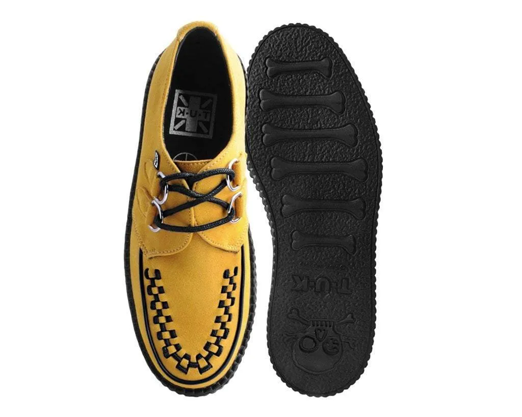 T.U.K MUSTARD MF FABRIC D-RING INTERLACE VIVA II CREEPER