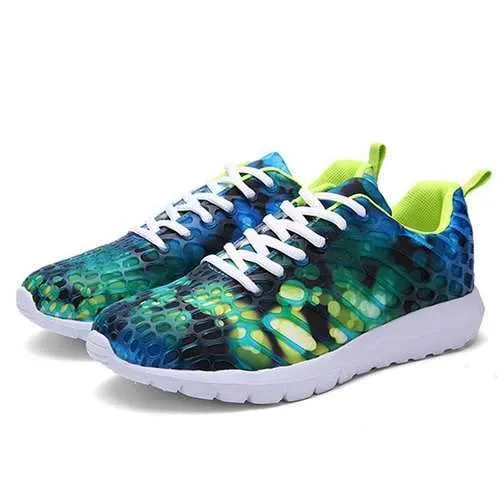 Unisex Sport Running Casual Outdoor Fashion Camouflage Light Flat Athletic Shoes