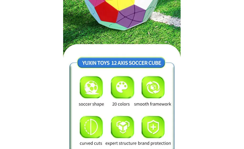 YuXin 12-Axis Soccer Megaminx