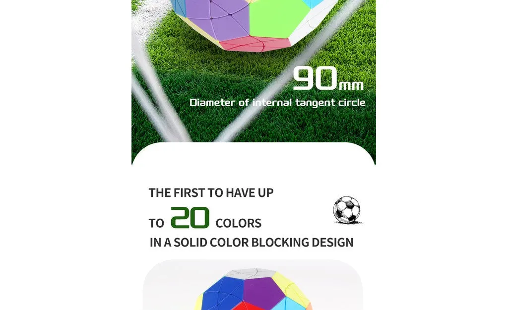 YuXin 12-Axis Soccer Megaminx